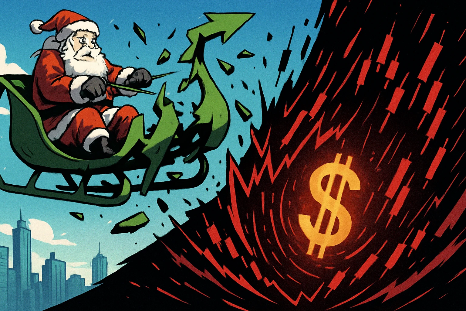 Wall Street met en garde : il n'y aura peut-être pas de « marché de Noël » cette année ! La volatilité est-elle le protagoniste ?